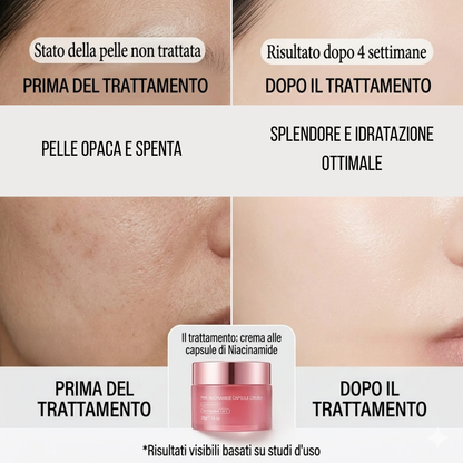 OPALINE™ - Crema Viso con PDRN e Capsule di Collagene Rosa