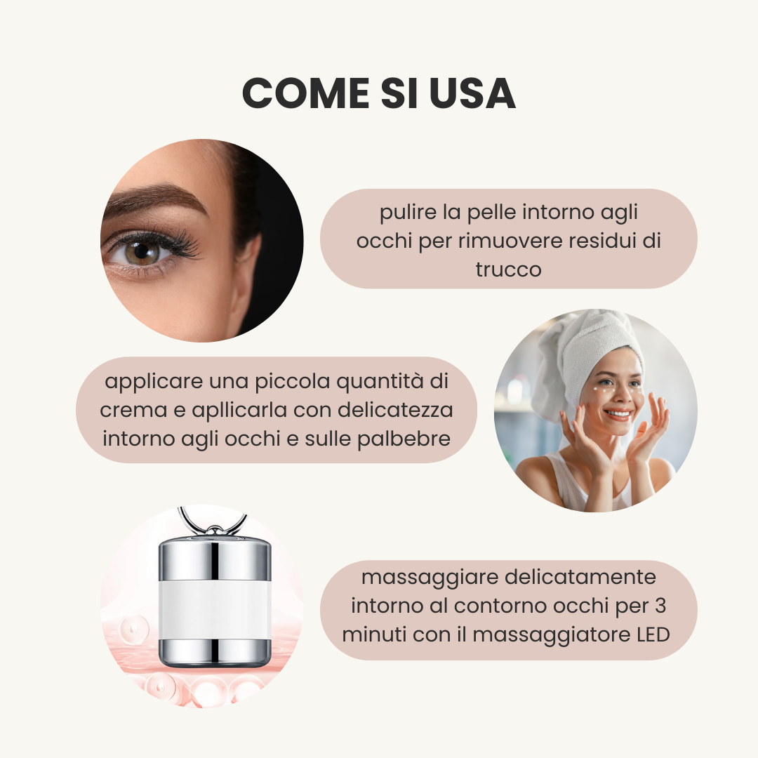 EyeLift Pro™ – Crema Occhi con Massaggio Rivitalizzante